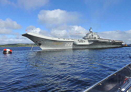 Крейсер «Адмирал Кузнецов» получит цифровой радиотехнический комплекс управления авиацией
