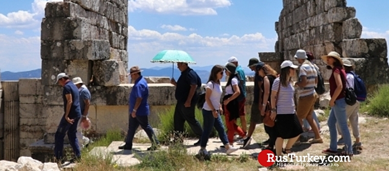 Древний город Сагалассос в Турции привлекает иностранных туристов