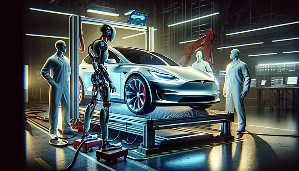 Роботы заменят 30% людей-рабочих у крупного производителя электромобилей уже в 2027 году