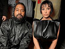 Супруга Канье Уэста Бьянка Цензори устроила яркое шоу в откровенном латексном наряде