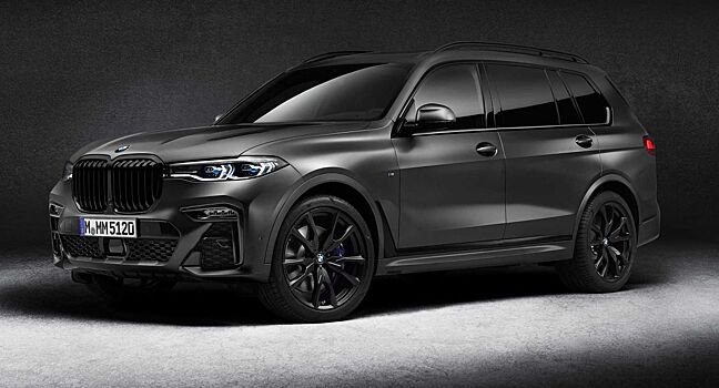 BMW выпустит 500 экземпляров X7 Dark Shadow Edition чёрной расцветки