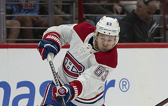 Форвард "Монреаля" Дадонов в матче с "Нью-Джерси" забросил первую шайбу в сезоне НХЛ