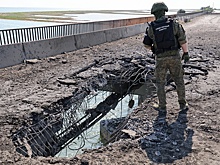 Мост через Чонгар восстановили за 10 дней