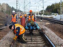 На железнодорожных подходах к порту Усть-Луга начался капитальный ремонт