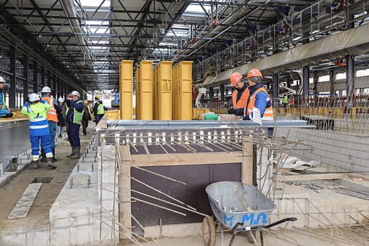 Андрей Бочкарев: Строительство электродепо "Аминьевская" планируется завершить к осени 2023 года