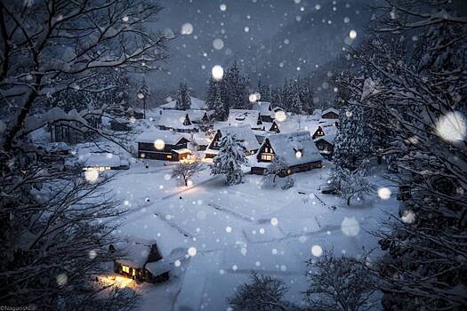 Снежная сказка: невероятно красивая зима в Японии