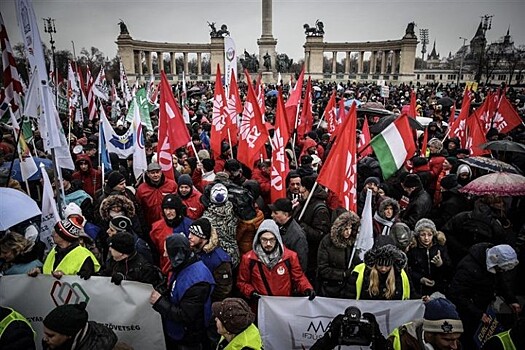 Венгрия оказалась во власти протеста