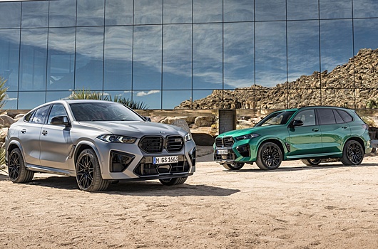 BMW обновила «заряженные» X5 M и X6 M Competition