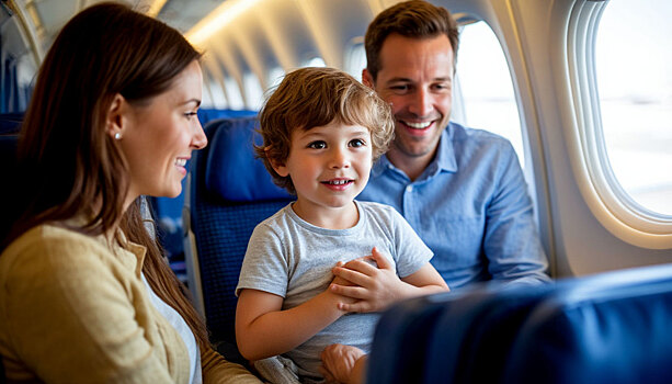 Как подготовить малыша к путешествию на самолете