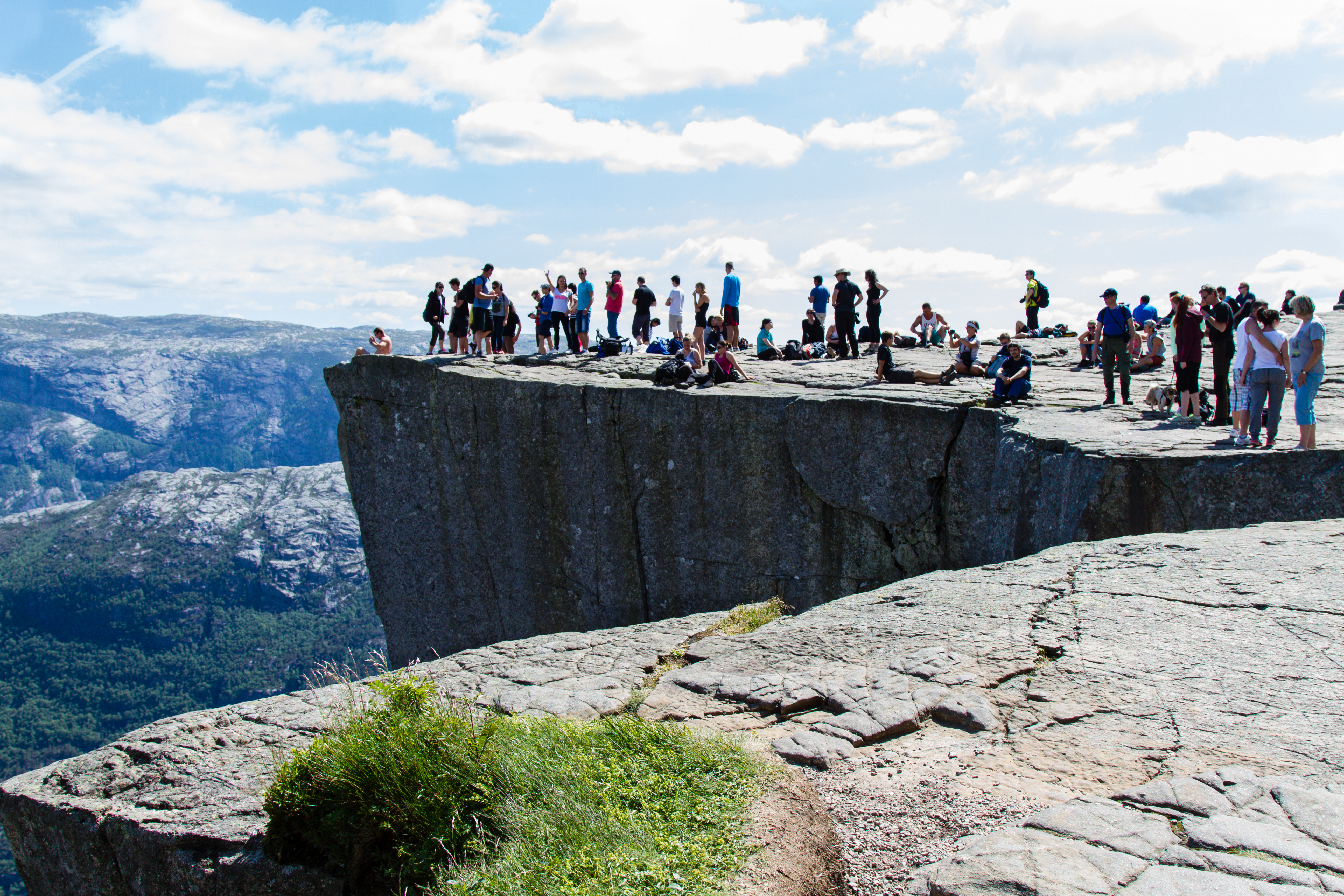 Скала Прекестулен, Норвегия, Норвегия
