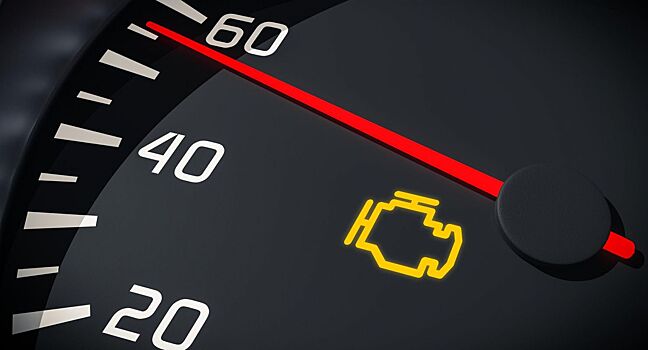 Как действовать, если загорелся CHECK?