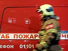 В российском регионе сняли на видео горящее после поджога здание Росгвардии