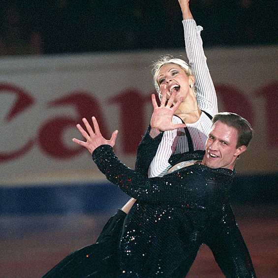 Чемпионы мира по фигурному катанию 2005 года Татьяна Навка и Роман Костомаров