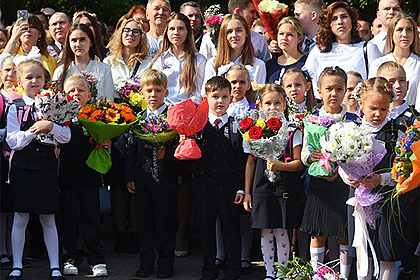 Подсчитаны расходы россиян на сбор детей в школу