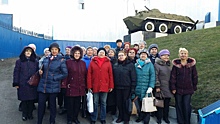 Пенсионеры из Рязанского посетили уникальный бункер-музей