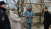 В Херсонской области полицейские помогли потушить пожар в селе Стрелковом