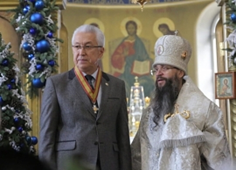Владимир Васильев награжден орденом Святого благоверного князя Даниила Московского второй степени Русской православной церкви