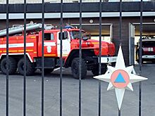 В российском многоквартирном доме вспыхнул пожар