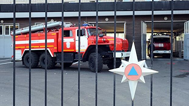 В российском многоквартирном доме вспыхнул пожар