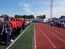 В Сызрани проходит чемпионат областного МЧС по пожарно-спасательному спорту