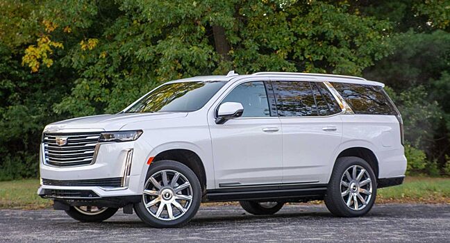 На Cadillac Escalade 2021 года проехали трассу с закрытым лобовым стеклом