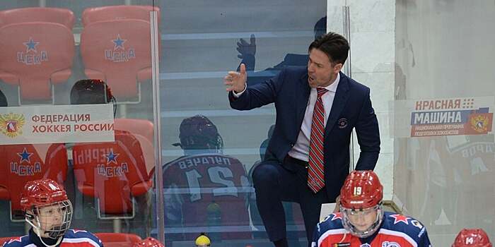 Лещев назначен главным тренером юниорской сборной России по хоккею