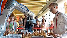 Юные шахматисты сыграли против искусственного интеллекта