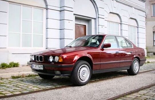 Седан BMW E34 5-Series отмечает 29-летие