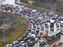 На площади Труда в Новосибирске изменят схему движения для автомобилей