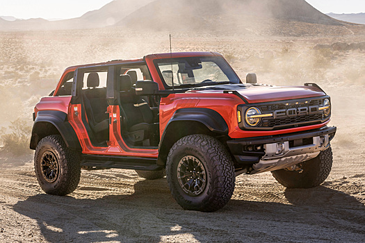 Мощные и проходимые: Ford Bronco Raptor и другие экстремальные внедорожники