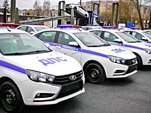 Посмотрите на новые Lada Vesta для ГИБДД