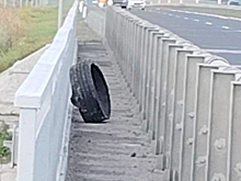 Шина слетела с колеса во время рейса междугороднего автобуса в Кузбассе