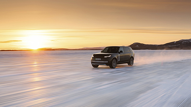 Электрический Range Rover протестировали за Полярным кругом