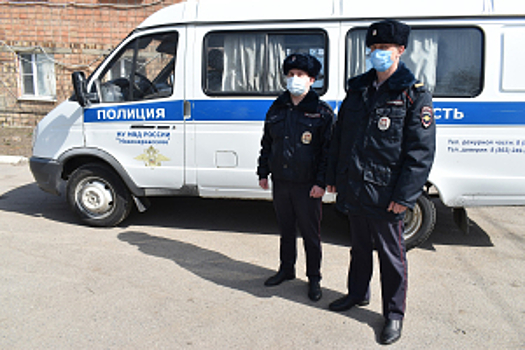 В Новочеркасске сотрудники полиции спасли инвалида