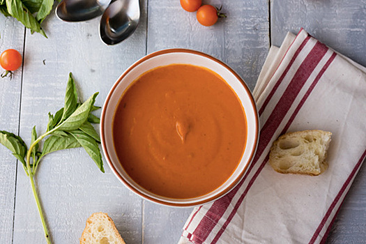 Лучший томатный суп из консервированных помидоров
