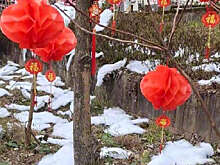 Asia One: власти китайской деревни извинились перед туристами за фальшивый снег на улице