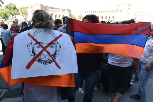 Движение «Тавуш во имя родины» начало автопробег во второй по величине город Армении