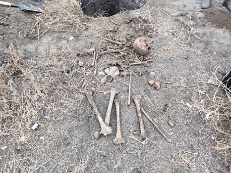 Житель села под Аткарском нашел в огороде кости человека