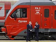 Рельсовый автобус Орлан отправился в первую поездку