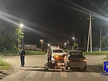 В Ставропольском районе водитель Kia сбил мотороллер, пострадали два подростка