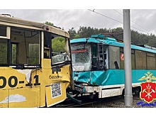 В Кемерове столкнулись два трамвая: 90 человек пострадали, один погиб