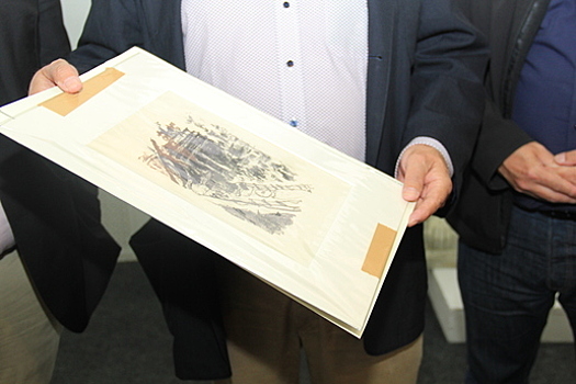 Калининградскому Музею изобразительных искусств передали литографию Ловиса Коринта