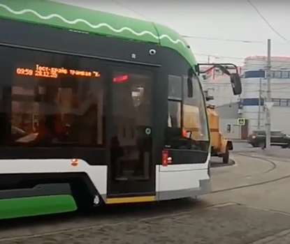Трамвай «Корсар» начнут тестировать в Калининграде на этой неделе