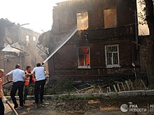 Спасатели локализовали пожар в центре Ростова-на-Дону