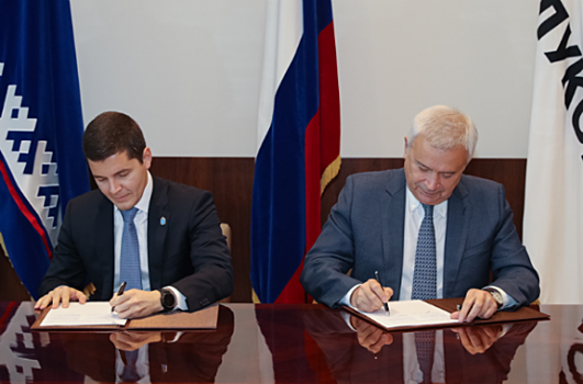 Дмитрий Артюхов и Вагит Алекперов подписали соглашение о сотрудничестве