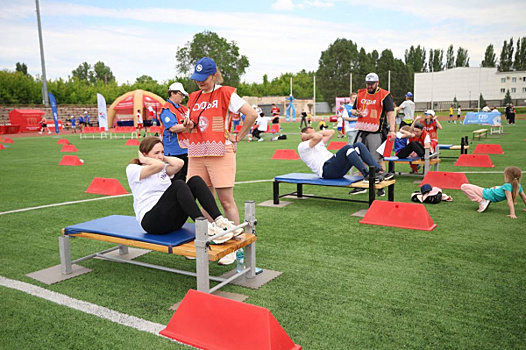 В Самарской области к акции "Лето в стиле ГТО" присоединились известные спортсмены