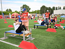 В Самарской области к акции "Лето в стиле ГТО" присоединились известные спортсмены