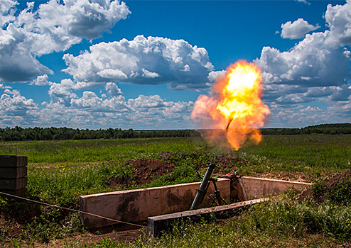В Саратовской области на полигоне Широкий Карамыш завершился всеармейский этап конкурса «Мастера артиллерийского огня-2018»