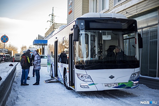 На маршрут в центре Новосибирска выйдет маленький автобус из Татарстана