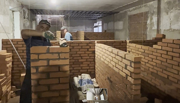В поликлинике на улице Лескова заканчивается ремонт подвала